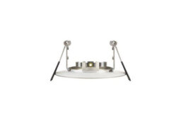 Luminosa Lighting Luminosa Led Fire Rated Downlight Recessed Spotlight Round Gu10 Holder Satin Nickel Ip65 - thumbnail 4