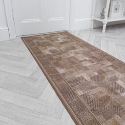Tribe Hallway Runner Rug - Hardwearing, Non-Slip & Durable Carpet For Hall, Kitchen & Corridor - thumbnail 1