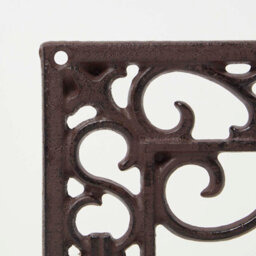 Homescapes Brown Cast Iron Parisian Style Flowerpot Holder - thumbnail 5