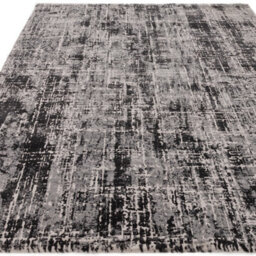 Abstract Black Luxurious Modern,easy To Clean Rug For Bedroom & Living Room-160Cm X 230Cm - thumbnail 3