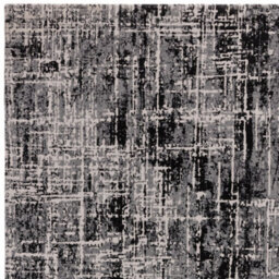 Abstract Black Luxurious Modern,easy To Clean Rug For Bedroom & Living Room-160Cm X 230Cm - thumbnail 4