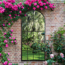 Mirroroutlet Somerley Country Arch Large Garden Mirror 160 X 75Cm - thumbnail 1