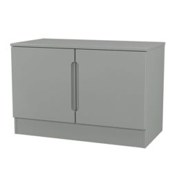 Messina Matt Dusk Grey Tv Stand, (H)49.5Cm X (W)74Cm X (D)38.5Cm - thumbnail 3