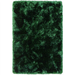 Green Easy To Clean Plain Handmade , Luxurious , Modern , Plain , Shaggy , Sparkle Rug For Living Room, Bedroom - 70Cm X 140Cm - thumbnail 5