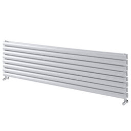 Plum&clay Kensington White Double Horizontal Radiator (H)472mm (W)1500mm - thumbnail 2