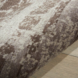 Beige Luxurious Modern Easy To Clean Abstract Viscose Wool Rug For Living Room, Bedroom - 259Cm X 351Cm - thumbnail 2