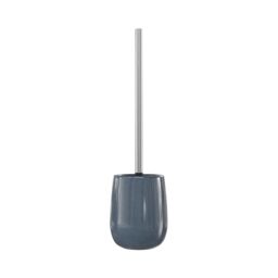 GoodHome Boann Gloss Blue Reactive Glaze Effect Ceramic Toilet Brush & Holder - thumbnail 3