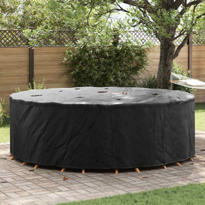 Walplus Outdoor Furniture Cover Black 279 X 279 X 71 Cm 210D Fabric - image 1