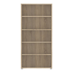 Furniture To Go Prima Bookcase 4 Shelves In Oak - thumbnail 2