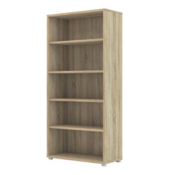 Furniture To Go Prima Bookcase 4 Shelves In Oak - thumbnail 3