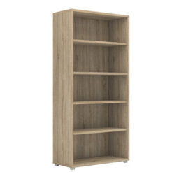 Furniture To Go Prima Bookcase 4 Shelves In Oak - thumbnail 1