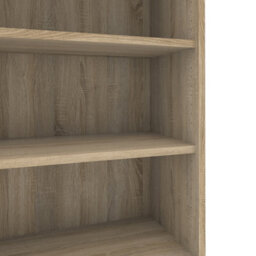 Furniture To Go Prima Bookcase 4 Shelves In Oak - thumbnail 6