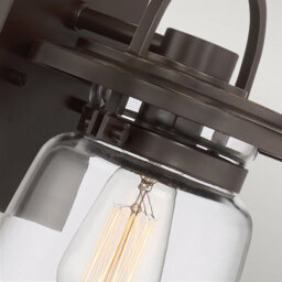 Luminosa Lighting Luminosa Quoizel Lasalle Outdoor Wall Lantern Western Bronze, Ip44 - thumbnail 3