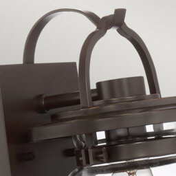 Luminosa Lighting Luminosa Quoizel Lasalle Outdoor Wall Lantern Western Bronze, Ip44 - thumbnail 2