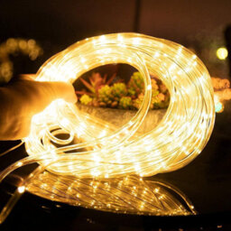 Solar Rope Lights 2-Pack 100Led 39Ft, 8 Modes Waterproof Outdoor Fairy String For Garden Wedding - thumbnail 9