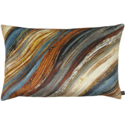 Prestigious Textiles Heartwood Velvet Marble Feather Filled Cushion