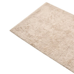 Wyld And Coco Luxecasa Bath Mat 60 X 90 Cm - Light Brown Cotton Fluffy - thumbnail 3