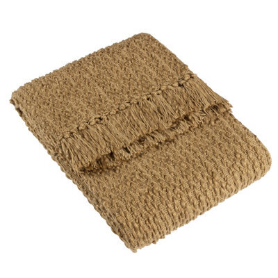HÖEM Hoem Morni Woven Yarn Tasselled Throw - image 1