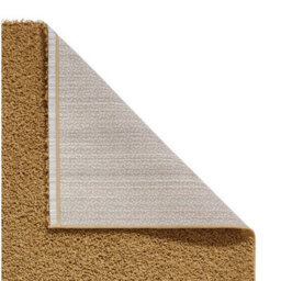 Gold Plain 25mm Thick Anti-Shed Rug For Bedroom, Living, & Dining Room, Anti-Shed Modern Plain Area Rug-160Cm X 230Cm - thumbnail 6