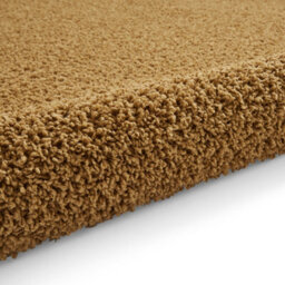 Gold Plain 25mm Thick Anti-Shed Rug For Bedroom, Living, & Dining Room, Anti-Shed Modern Plain Area Rug-160Cm X 230Cm - thumbnail 5