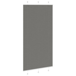 Berkfield Pleated Blind Anthracite 110X200 Cm Fabric Width 109.4 Cm Polyester - thumbnail 3