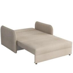Viva Loft Ii Sofa Bed With Sleep Function Storage Container Chipboard Wooden Frame Metal Legs 127Cm Width Pink - thumbnail 4