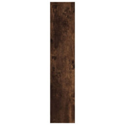 Berkfield Wall Shelf Smoked Oak 90X16X78 Cm Engineered Wood - thumbnail 5