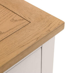 Oakham Premium Kensington Tv Unit In Elephant Grey And Euro Oak - thumbnail 4