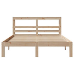 Berkfield Bed Frame With Headboard Without Mattress 160X200 Cm - thumbnail 4