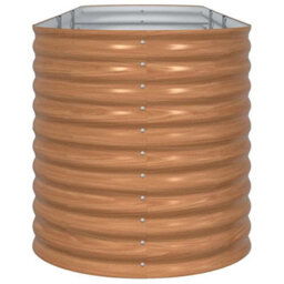 Walplus Garden Raised Bed Brown 320 X 80 X 81 Cm Steel - thumbnail 6