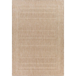Livabliss Tuareg Global Beige Brown Graphic Indoor & Outdoor Jute-Look Rug 120 X 170 Cm Easy To Clean, Perfect For Balcony Or Dining Room - thumbnail 1