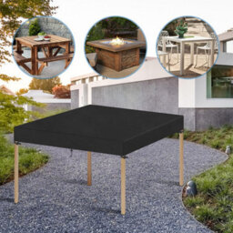 Square Protective Cover For Rattan Furniture, Coffee Tables, 122 X 10 Cm - thumbnail 7