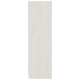 Berkfield Book Cabinet/room Divider White 104X33.5X110 Cm Solid Pinewood - thumbnail 6
