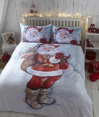 Portfolio Home Father Christmas King Duvet Cover And Pillowcases
