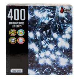 Christmas Lights 400 Led 12M Xmas Tree Lights Fairy Lights Cool White - thumbnail 7