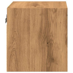Berkfield Tv Wall Cabinets With Led Lights 2 Pcs Artisan Oak 30X28.5X30 Cm - thumbnail 8