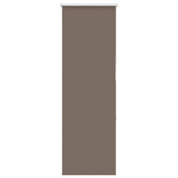 Berkfield Roller Blind Blackout Coffee 55X150 Cm Fabric Width 50.7 Cm Polyester - thumbnail 2