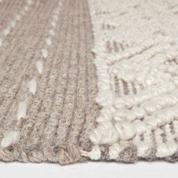 Homescapes Patna Beige & Natural Kilim Wool Rug 160 X 230 Cm - thumbnail 4