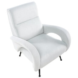 Beliani Armchair Svalov Corduroy Mint Green - thumbnail 7
