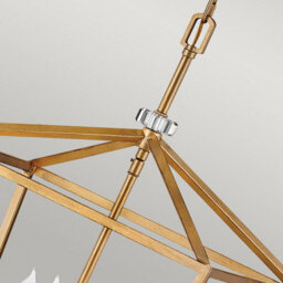 Luminosa Lighting Luminosa Hinkley Stinson Lanterns Pendant Ceiling Light Distressed Brass - thumbnail 3