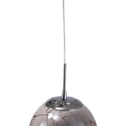 Living And Home Modern 6 Light Chandelier With Starry Sky Effect, Glass Lampshade, 3 Colors Adjustable - thumbnail 2