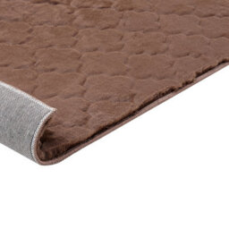 Beliani Faux Fur Rug Gharo Brown 160 X 230 Cm - thumbnail 8