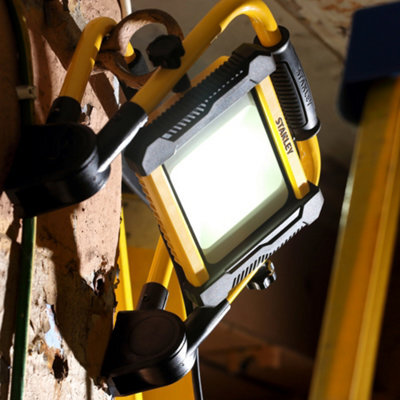 Litecraft Stanley Portable Black 30 Watt Led Ip65 Outdoor Work Light - image 1