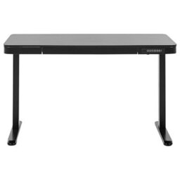 Beliani Electric Adjustable Standing Desk Kenly Black 120 Cm 60 Cm With Usb Port - thumbnail 5