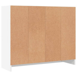 Berkfield Classic Sideboard White 91X28X75 Cm Engineered Wood - thumbnail 8