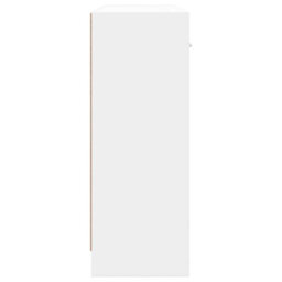 Berkfield Classic Sideboard White 91X28X75 Cm Engineered Wood - thumbnail 7
