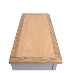 Cabinet Bits Biccari Grey 2 Drawer 2 Door Sideboard Brass Knob - thumbnail 6