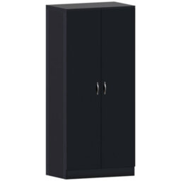 Lassic Vida Designs Riano Black 2 Door Wardrobe (H)1700mm (W)760mm (D)470mm - thumbnail 8