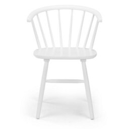 Oakham Bellano Premium White Dining Chairs - Set Of 2 - thumbnail 3