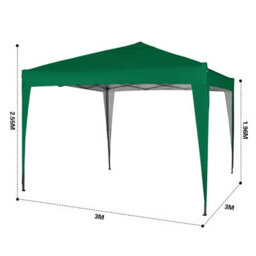 Mcc Direct Gazebo 3X3 Pop Up Green - thumbnail 6